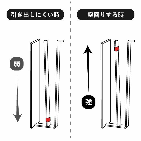 山崎実業 片手でカットマグネットキッチンペーパーホルダー タワー 縦タイプ tower | キッチン雑貨・タワーシリーズ