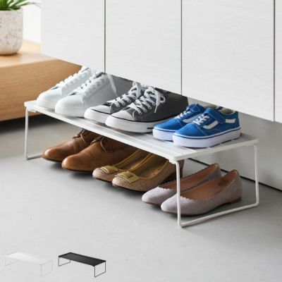 山崎実業 浮かせる伸縮シューズラック タワー tower | インテリア雑貨