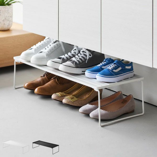 山崎実業 折り畳みシューズラック タワー tower | インテリア雑貨・タワーシリーズ