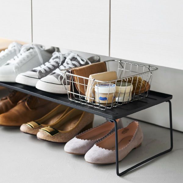 山崎実業 折り畳みシューズラック タワー tower | インテリア雑貨・タワーシリーズ