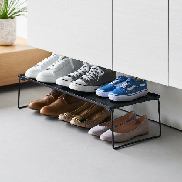 山崎実業 折り畳みシューズラック タワー tower | インテリア雑貨・タワーシリーズ