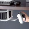 山崎実業 可動式デスク下ゲーム機ホルダー スマート smart | インテリア雑貨・スマートシリーズ