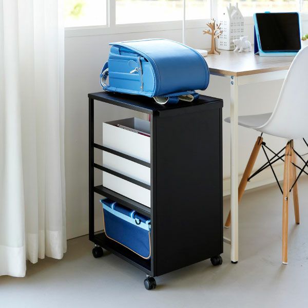 山崎実業 目隠しワゴン タワー スリム 天板付き tower | インテリア雑貨・タワーシリーズ