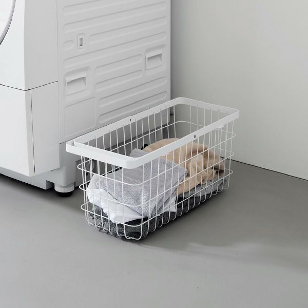 山崎実業 ランドリーワゴン＋バスケット タワー スリム tower | バスグッズ・タワーシリーズ