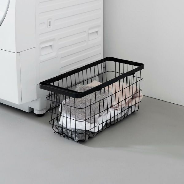 山崎実業 ランドリーワゴン＋バスケット タワー スリム tower | バスグッズ・タワーシリーズ