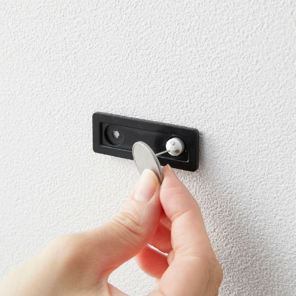 山崎実業 ウォール角度調節ドライヤーホルダー タワー 石こうボード壁対応 tower | バスグッズ・タワーシリーズ