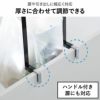  山崎実業 キッチンシンク下収納扉ポリ袋ホルダー tower | キッチン雑貨・タワーシリーズ