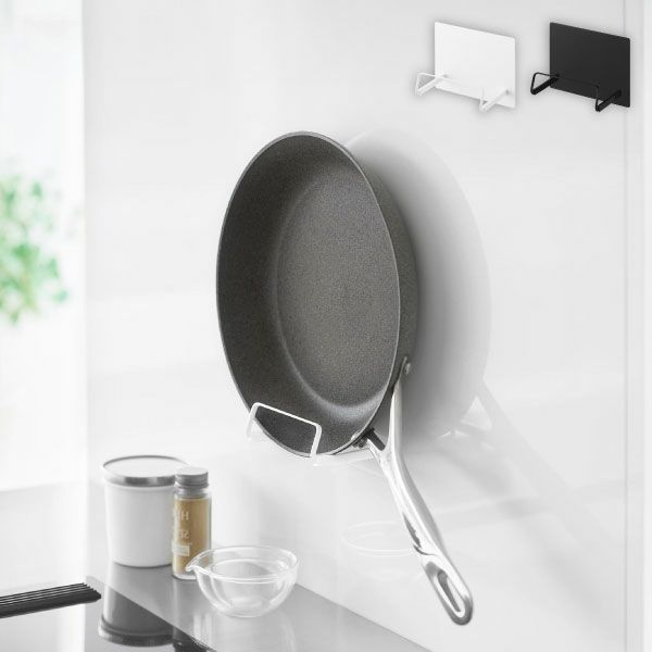  山崎実業 マグネットフライパンホルダー tower | キッチン雑貨・タワーシリーズ