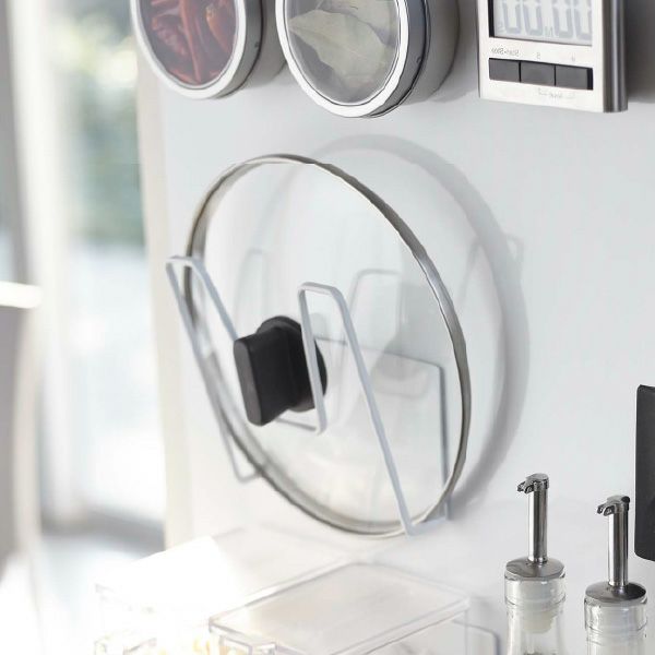  山崎実業 マグネットフライパンホルダー tower | キッチン雑貨・タワーシリーズ