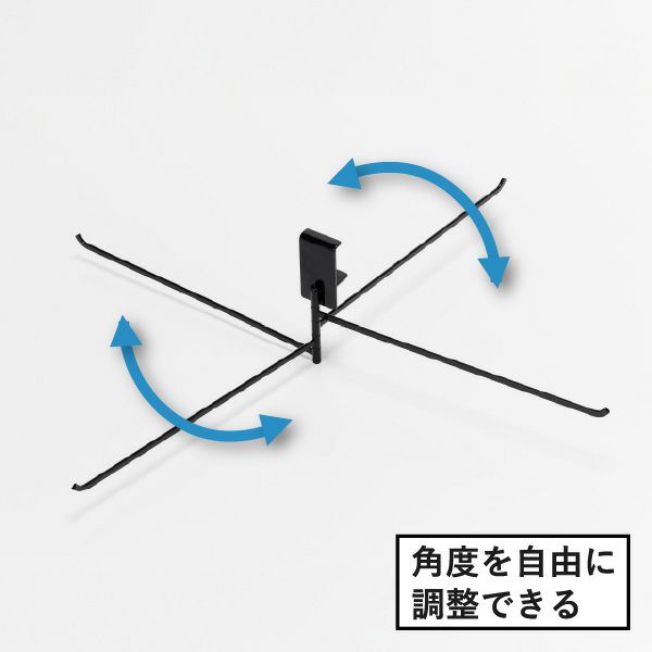 山崎実業 360度回転できる室内物干しタオルハンガー タワー tower | バスグッズ・タワーシリーズ