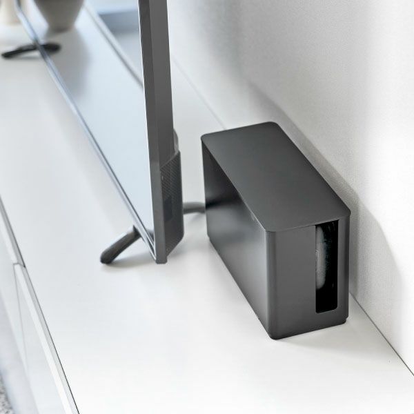 山崎実業 蓋付き重ねられるゲーム機器収納ケース スマート smart | インテリア雑貨・スマートシリーズ