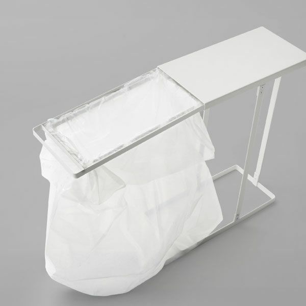 山崎実業 引き出す分別ゴミ袋ホルダー タワー スリム 45L 3個セット tower | インテリア雑貨・タワーシリーズ・ゴミ箱