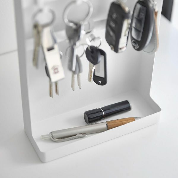 山崎実業 目隠しキーフックスタンド タワー 2段 tower | インテリア雑貨・タワーシリーズ