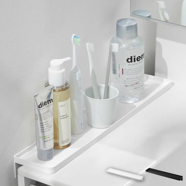 山崎実業 洗面台横隙間トレー タワー tower | バスグッズ・タワーシリーズ