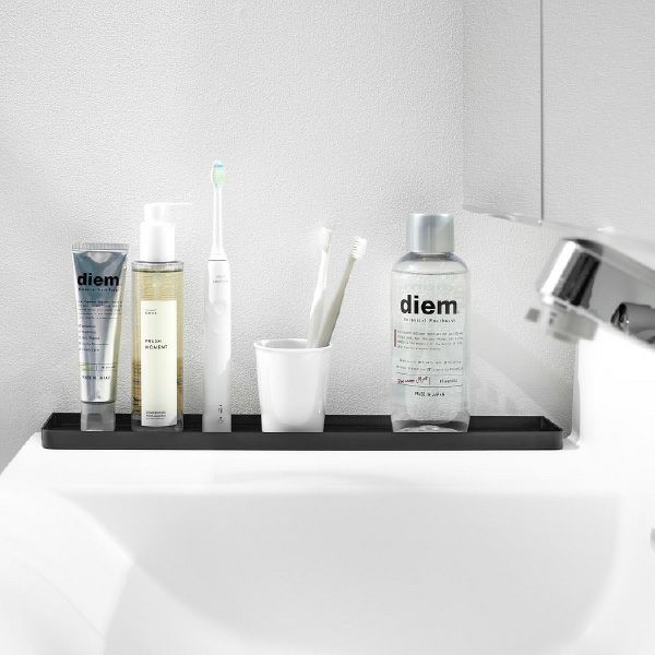 山崎実業 洗面台横隙間トレー タワー tower | バスグッズ・タワーシリーズ