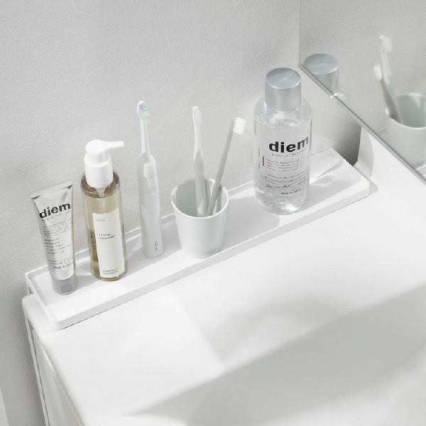 山崎実業 洗面台横隙間トレー タワー tower | バスグッズ・タワーシリーズ
