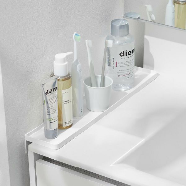 山崎実業 洗面台横隙間トレー タワー tower | バスグッズ・タワーシリーズ