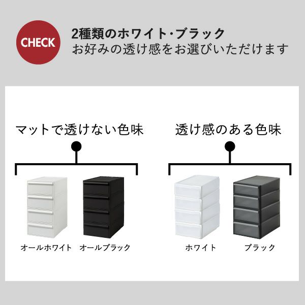 ライクイット クローゼットシステム 引出し ワイドM | インテリア雑貨・収納ボックス