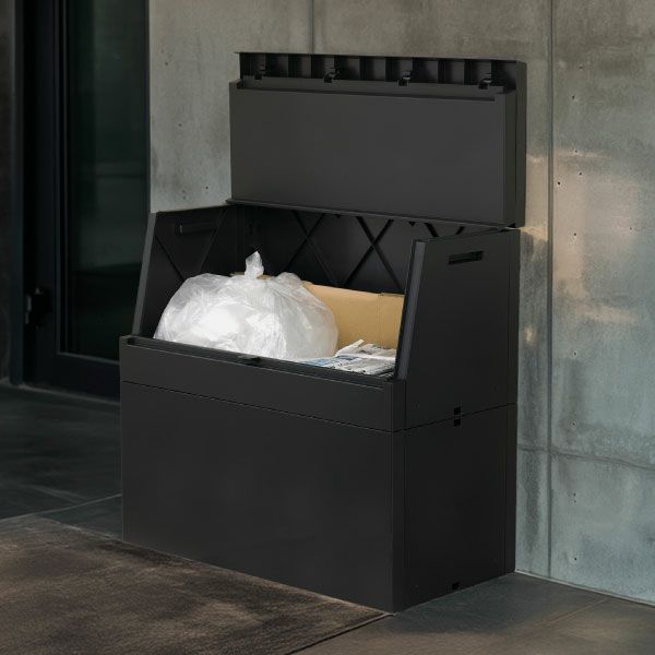 SOLOW ソロウ 出し入れがスムーズな屋外ストッカー 250L | インテリア雑貨・ゴミ箱