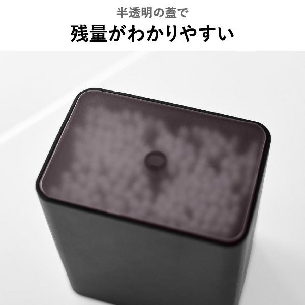山崎実業 ポップアップ式綿棒ケース タワー tower | バスグッズ・タワーシリーズ