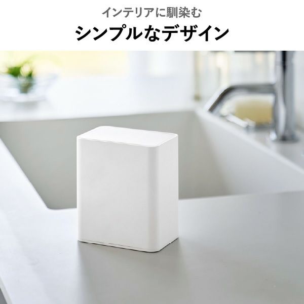 山崎実業 ポップアップ式綿棒ケース タワー tower | バスグッズ・タワーシリーズ