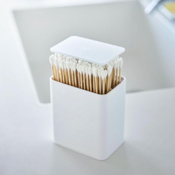 山崎実業 ポップアップ式綿棒ケース タワー tower | バスグッズ・タワーシリーズ