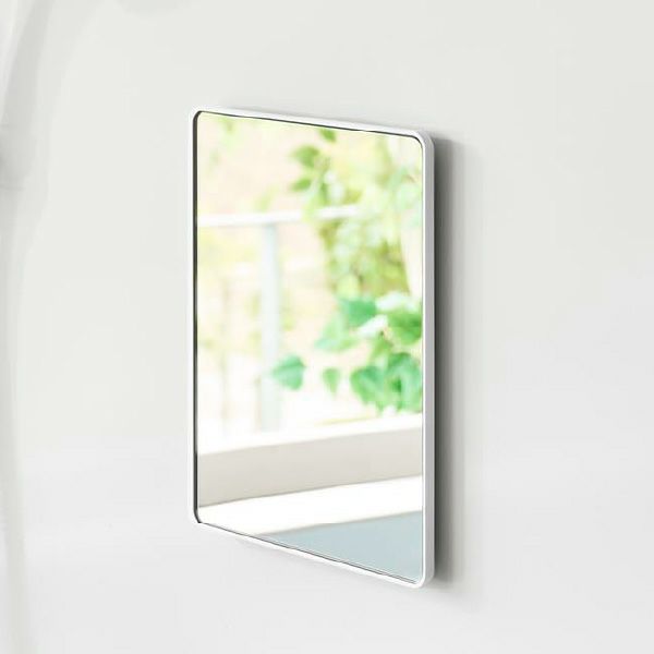 山崎実業 マグネットバスルームミラー タワー 角型 tower | バスグッズ・タワーシリーズ