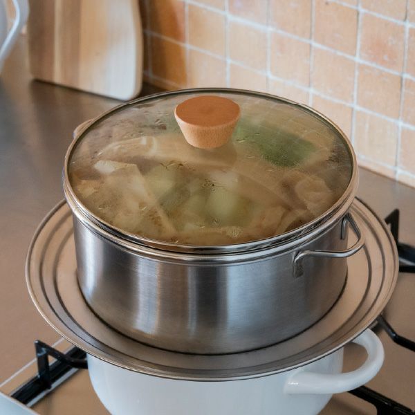 BWSセレクション すっきり暮らす ステンレスせいろ 深型（ざる付き） 仕切り板無し | キッチン雑貨・両手鍋