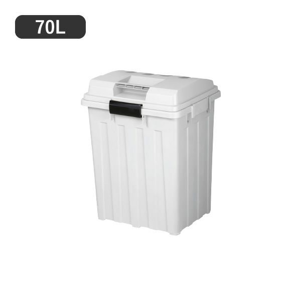 新輝合成 屋外用 連結できるゴミ箱 70L | インテリア雑貨・ゴミ箱