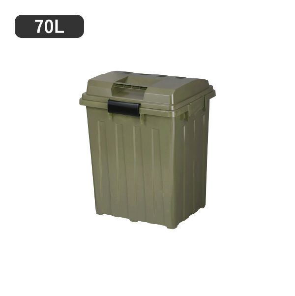 新輝合成 屋外用 連結できるゴミ箱 70L | インテリア雑貨・ゴミ箱