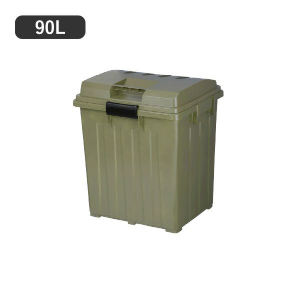 新輝合成 屋外用 連結できるゴミ箱 90L | インテリア雑貨・ゴミ箱